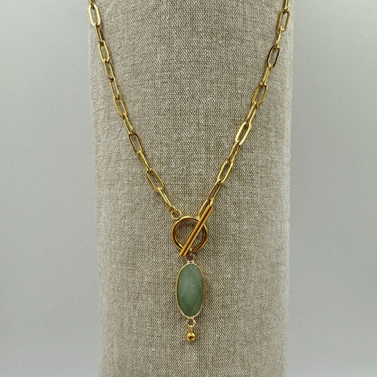 Unique Aventurin Necklace