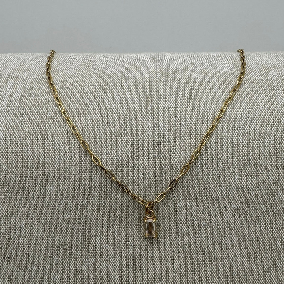 Unique Zirkonia Necklace
