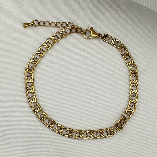 Flat Link Bracelet