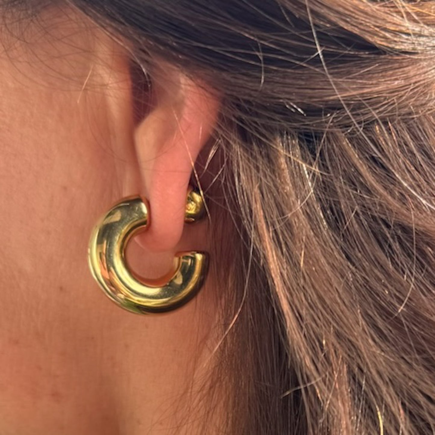 Reversible Golden Hoops