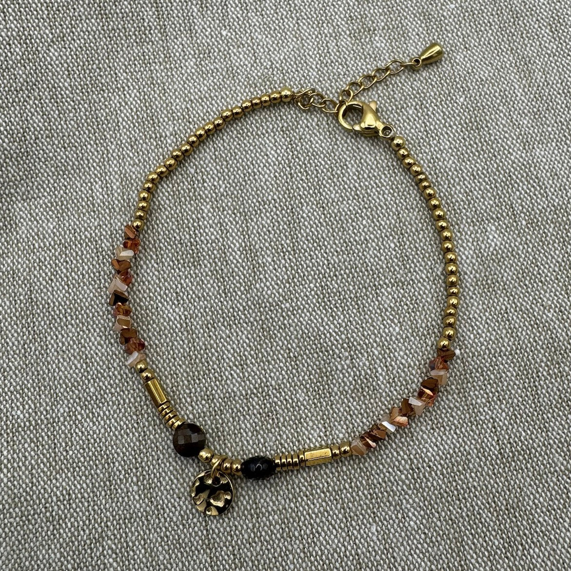 Hammered Plate Bracelet