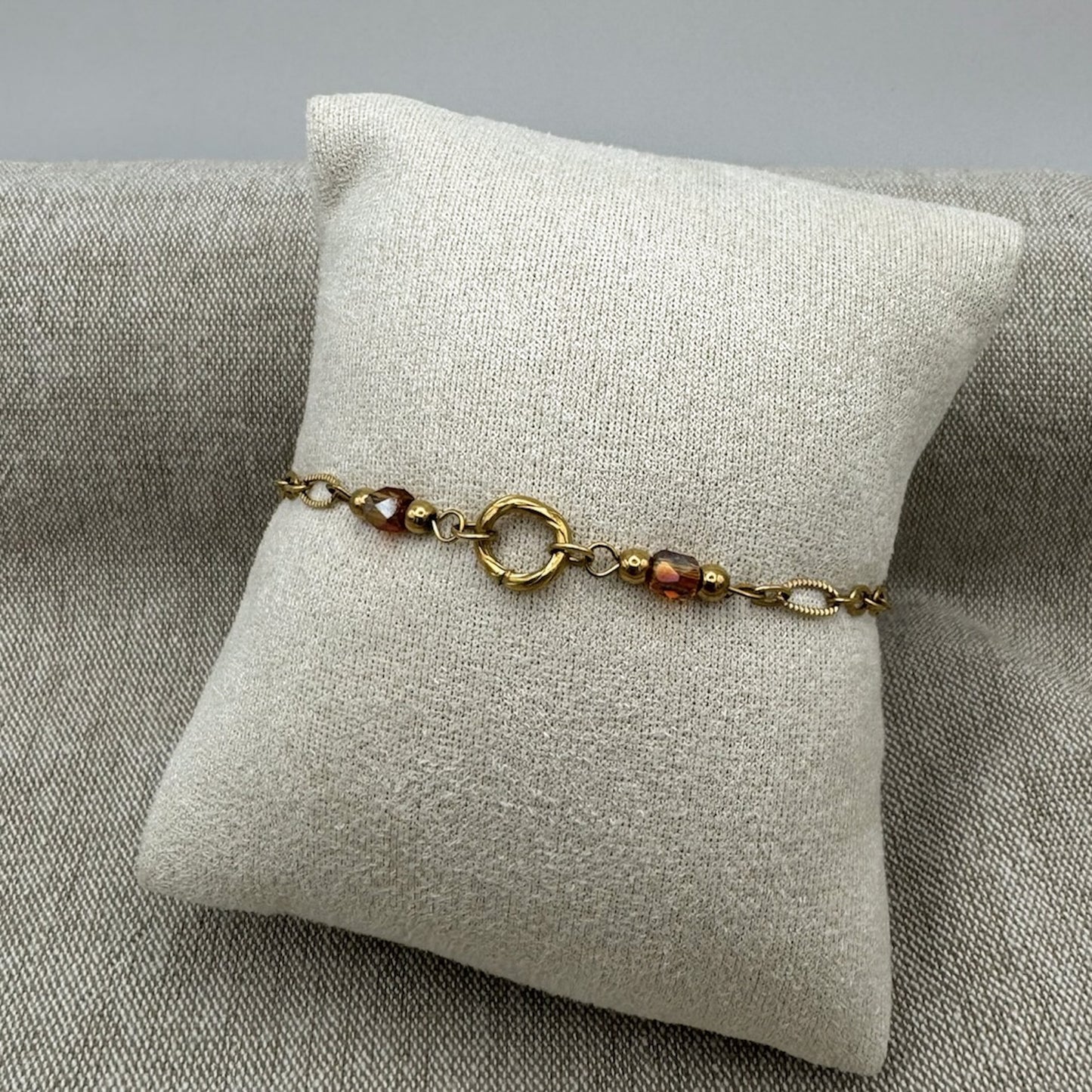Golden Ring Bracelet