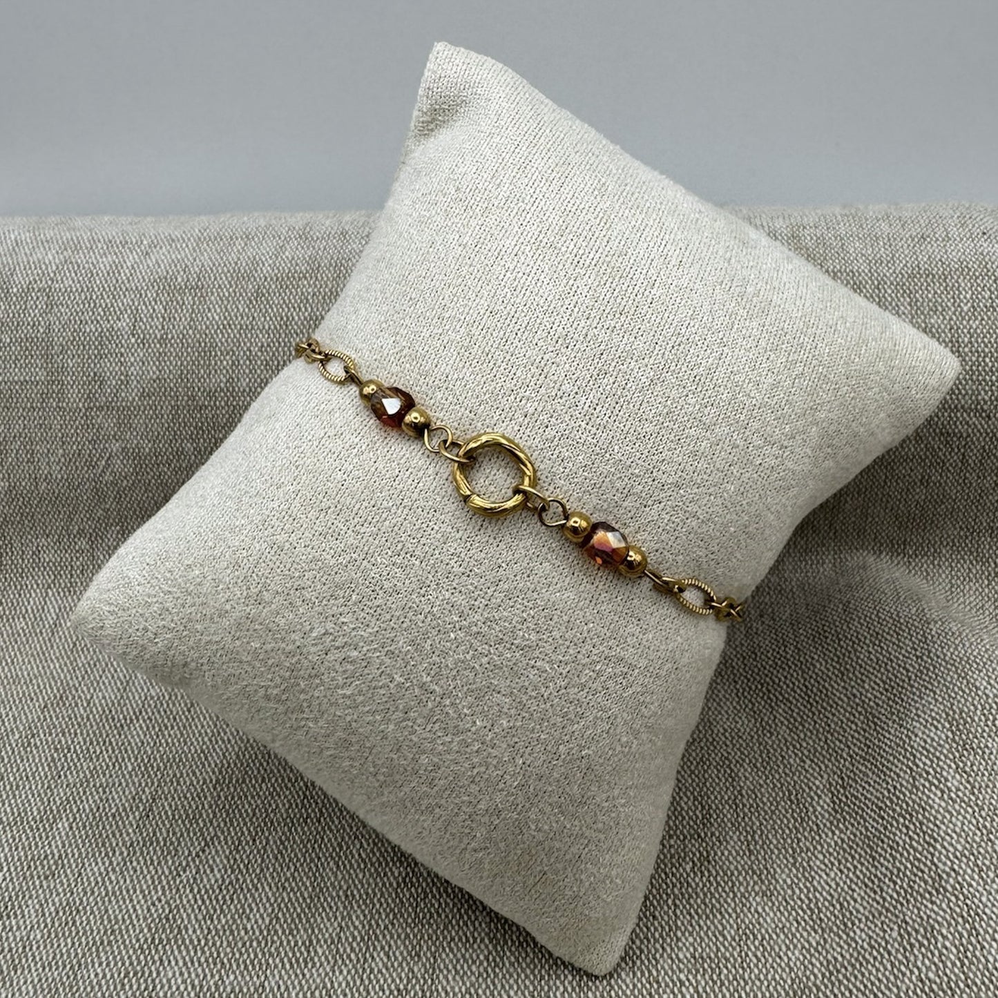 Golden Ring Bracelet