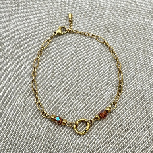 Golden Ring Bracelet